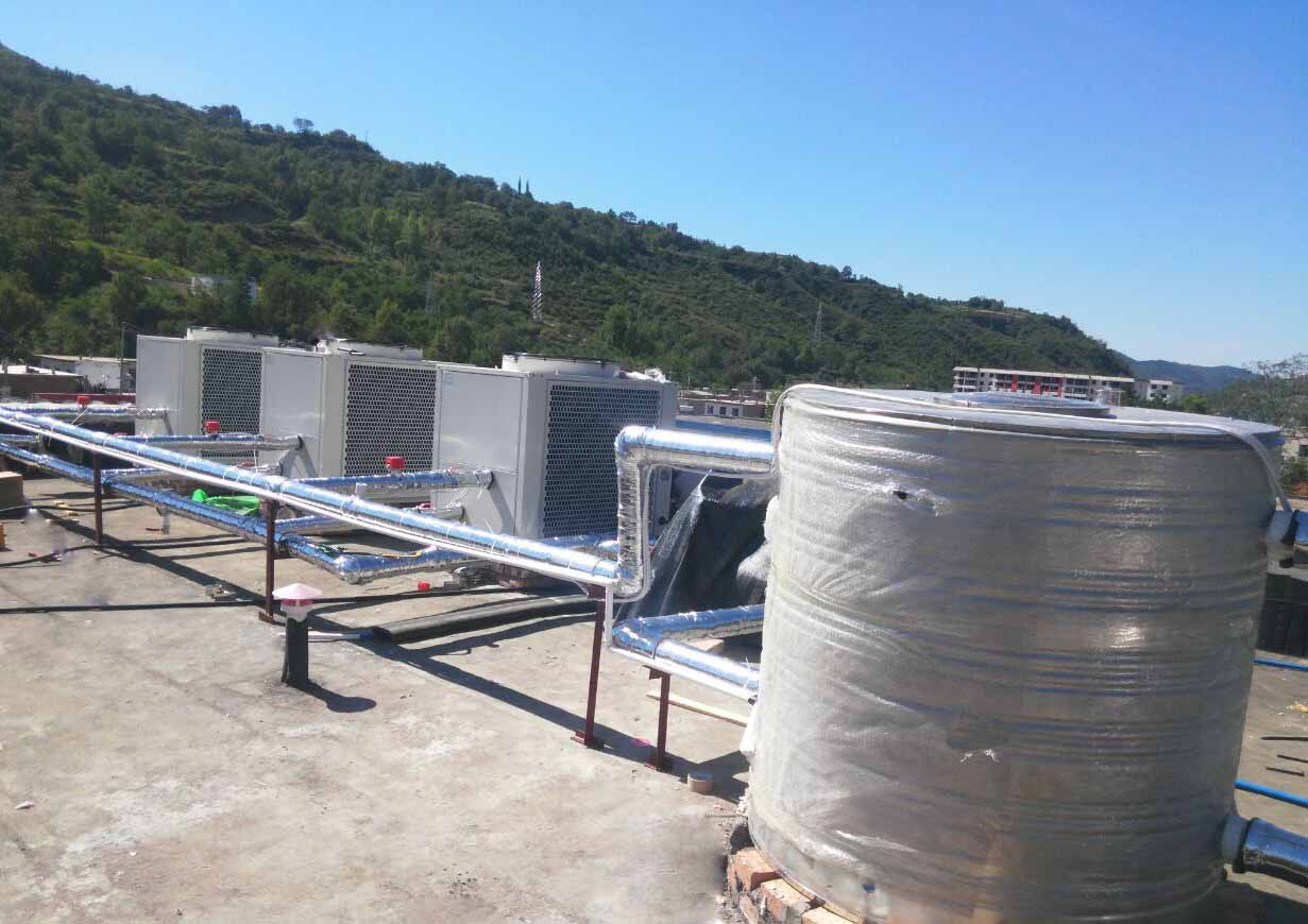 三層樓如何共用一個熱水器呢？空氣能「熱水方案」幫到你